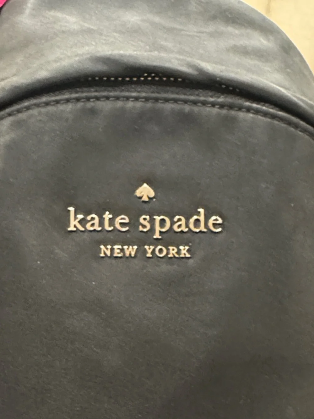 Kate Spade Bag Chelsea Black Nylon Backpack - Picture 10 of 17